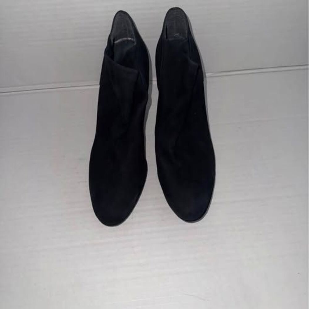 Stuart Weitzman Black Suede Ankle Boots size 7.5